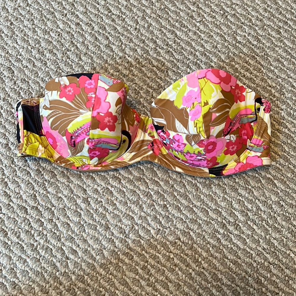 Bandeau bathing suit top